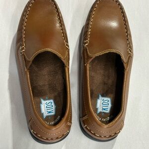 Florsheim Kids Brown Leather Loafers